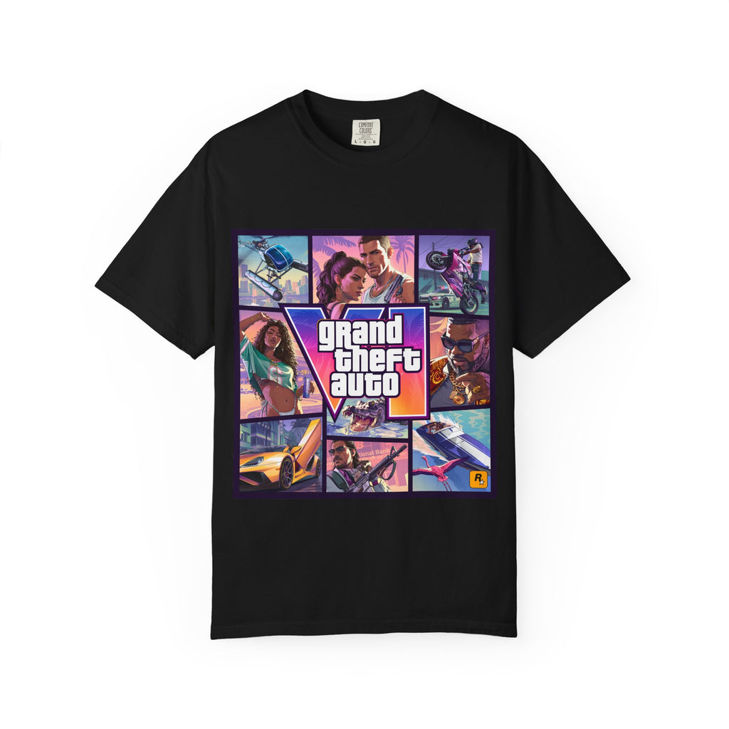 Wasted Tees VI | Black T-shirt