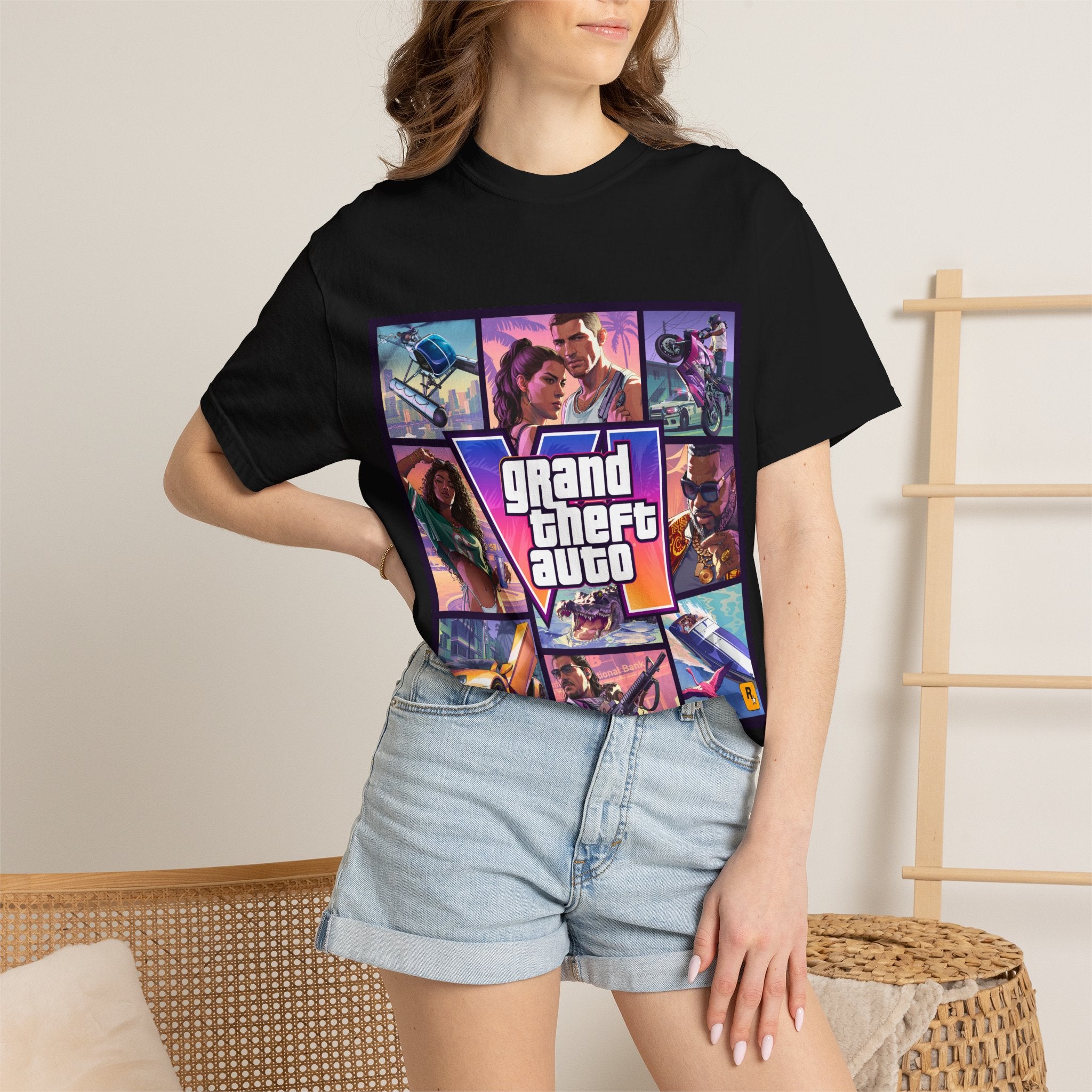 Wasted Tees VI | Black T-shirt